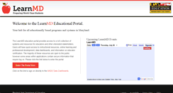 Desktop Screenshot of learnmd.org